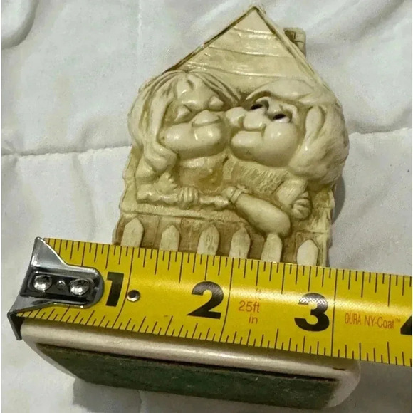 1979 Russ Berrie I'M GLAD WE LIVE TOGETHER 5” Figurine Vintage MCM Kitsch 70s - Picture 9 of 12